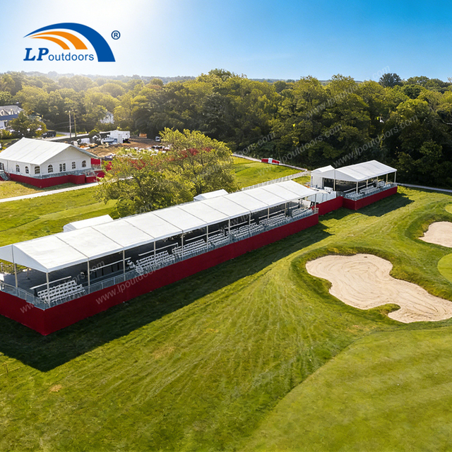 Профессиональные палатки для турниров по гольфу и покрытия для тренировочных полей