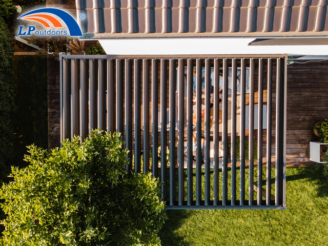 Алюминиевая металлическая беседка с жалюзийной крышей в качестве укрытия на продажу в Новой Зеландии, Австралии