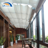 Прочный выдвижной Pergola HDPE для открытого двора расслабляйте тень и стиль