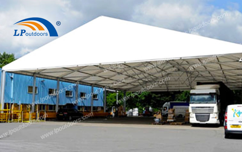 Большие временные промышленные палатки для практичного и экономичного хранения 