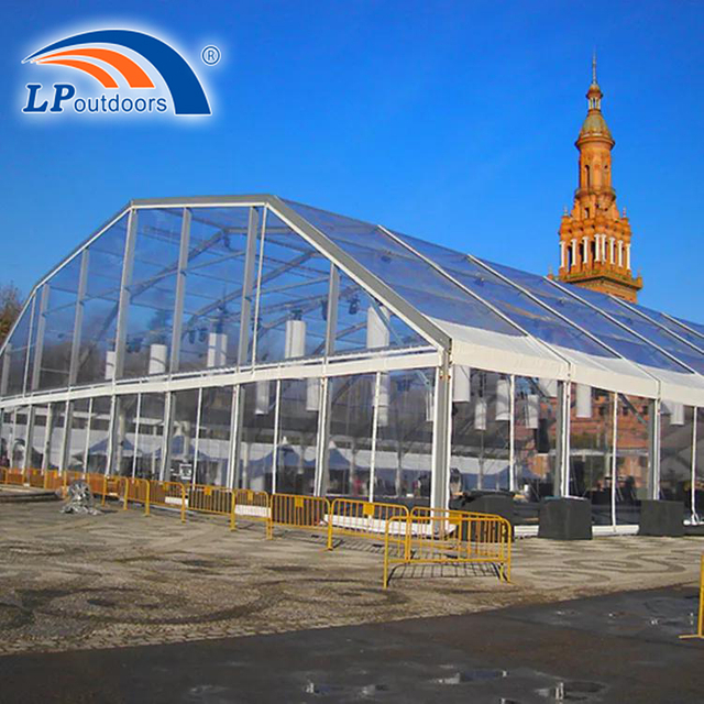 2000-местная многоугольная крыша, прозрачная тентовая структура для продажи