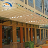 Прочный выдвижной Pergola HDPE для открытого двора расслабляйте тень и стиль