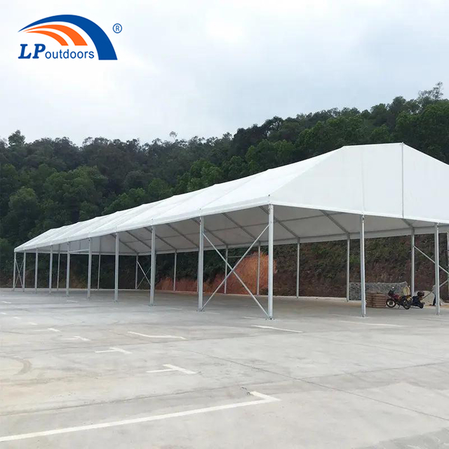 Временная конструкция строительной ткани, большая многоугольная палатка на крыше, выставочные палатки для развлекательной пресс-конференции