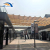 Прочный выдвижной Pergola HDPE для открытого двора расслабляйте тень и стиль